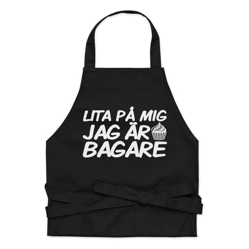 Förkläde med texten "Lita på mig, jag är bagare"
