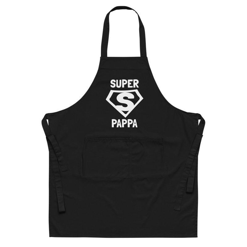 Förkläde med texten "SUPER PAPPA"