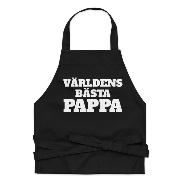 Förkläde med texten "Världens bästa pappa"