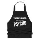 Förkläde med texten "Todays mood"