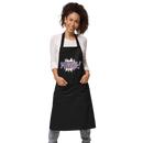 Förkläde med texten "YIKES!"