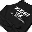 Förkläde med texten "Jag är inte envis"