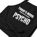 Förkläde med texten "Todays mood"