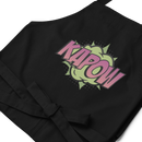 Förkläde med texten "KAPOW"