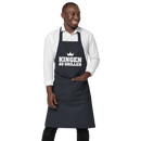 Förkläde med texten "Kingen av grillen"