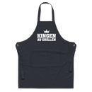 Förkläde med texten "Kingen av grillen"