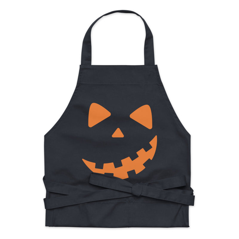 Förkläde med texten "Halloween pumpa"