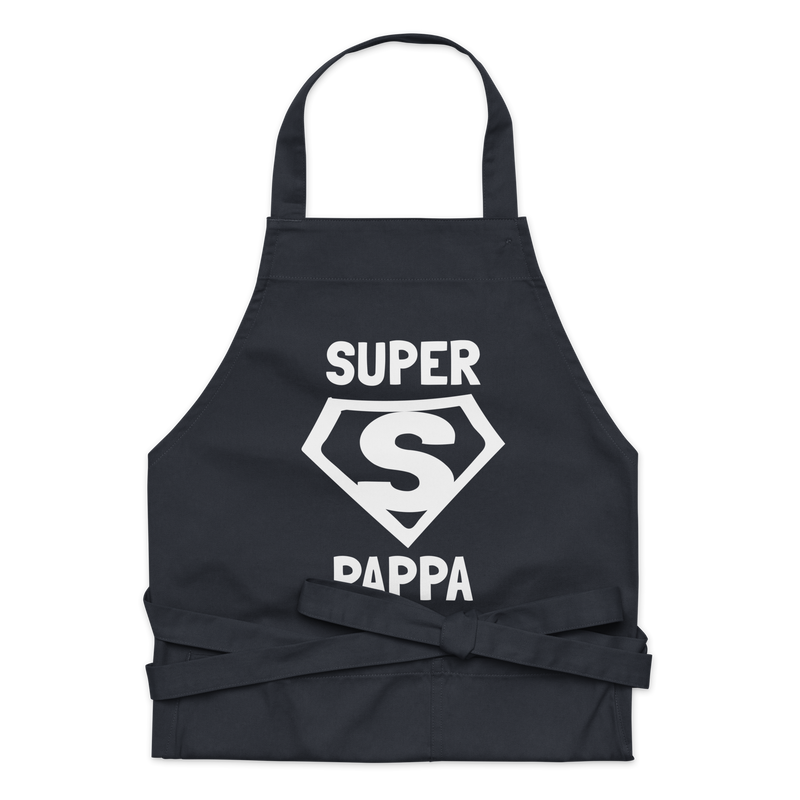 Förkläde med texten "SUPER PAPPA"