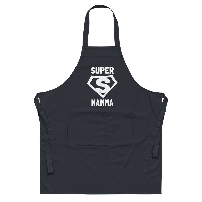 Förkläde med texten "SUPER MAMMA"