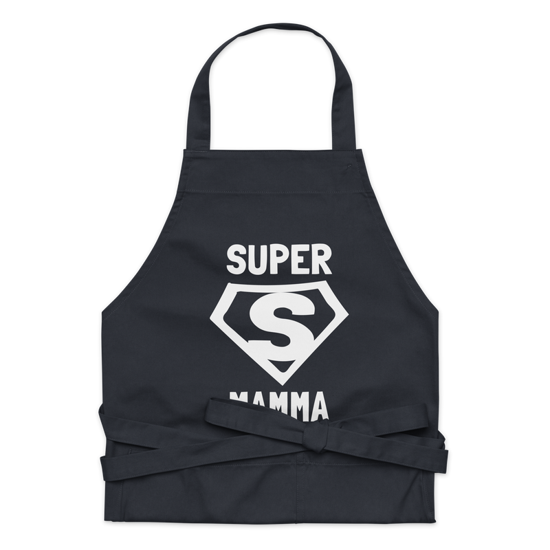 Förkläde med texten "SUPER MAMMA"