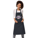 Förkläde med texten "YIKES!"