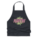 Förkläde med texten "KAPOW"