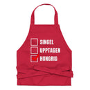 Förkläde med texten "Hungrig"