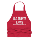 Förkläde med texten "Jag är inte envis"