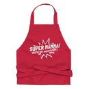 Förkläde med texten "SUPER MAMMA"