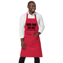 Förkläde med texten "Min fru sa nej"