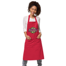 Förkläde med texten "KAPOW"