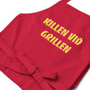 Förkläde med texten "Killen vid grillen"