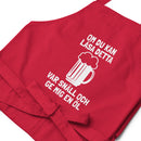 Förkläde med texten "Om du kan läsa detta"