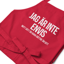 Förkläde med texten "Jag är inte envis"