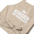 Förkläde med texten "Kingen av grillen"