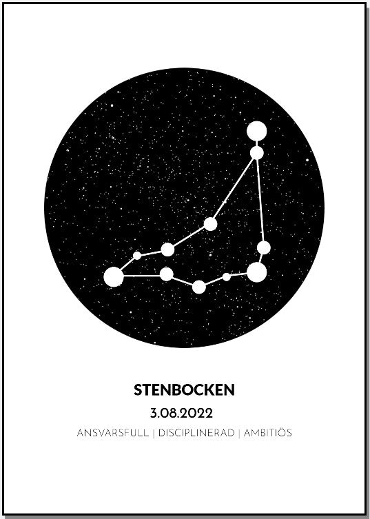 Poster - Stjärntecken
