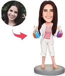 Mini-me figur - Shopping