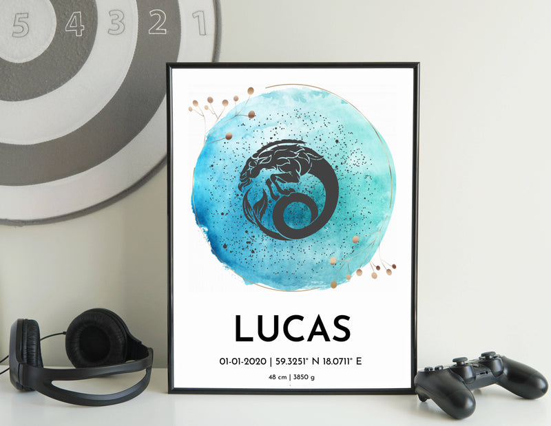 Poster - Med ditt stjärntecken