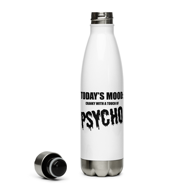 Vattenflaska i stål med texten - Todays mood