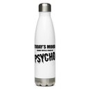 Vattenflaska i stål med texten - Todays mood