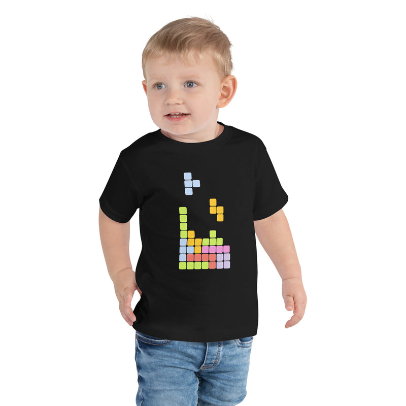 T-shirt för barn med tetris