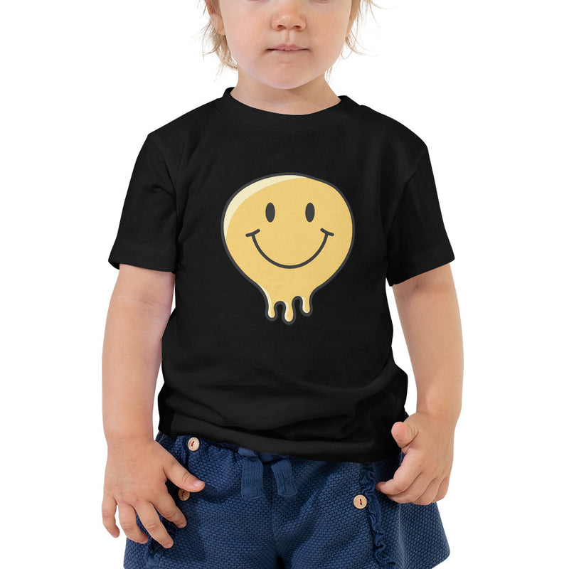 T-shirt för barn med smältande smiley