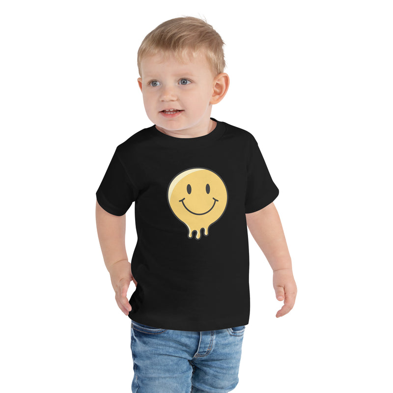 T-shirt för barn med smältande smiley
