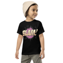 T-shirt för barn med texten "BLAM!"