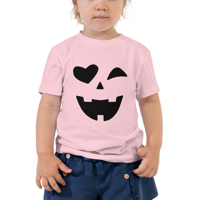 T-shirt för barn med halloween pumpa