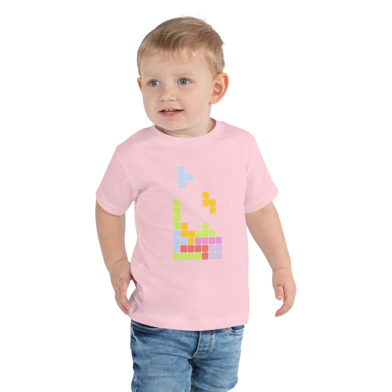 T-shirt för barn med tetris
