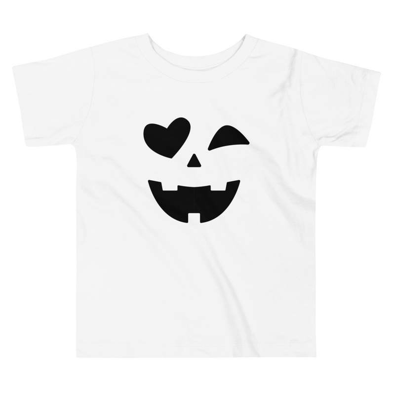 T-shirt för barn med halloween pumpa