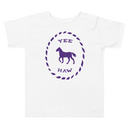 T-shirt för barn med texten "YEE HA"