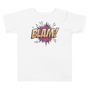 T-shirt för barn med texten "BLAM!"