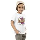 T-shirt för barn med texten "BLAM!"