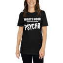 Kortärmad t-shirt i unisex-modell med texten - Todays mood