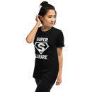 Kortärmad t-shirt i unisex-modell med texten - Superlärare
