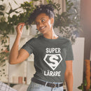 Kortärmad t-shirt i unisex-modell med texten - Superlärare