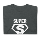 Kortärmad t-shirt i unisex-modell med texten - Superlärare