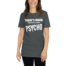 Kortärmad t-shirt i unisex-modell med texten - Todays mood