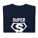 Kortärmad t-shirt i unisex-modell med texten - Superlärare
