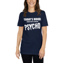 Kortärmad t-shirt i unisex-modell med texten - Todays mood