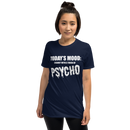 Kortärmad t-shirt i unisex-modell med texten - Todays mood
