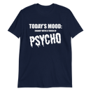 Kortärmad t-shirt i unisex-modell med texten - Todays mood