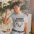 Kortärmad t-shirt i unisex-modell med texten - MAMMA OOOOOH!